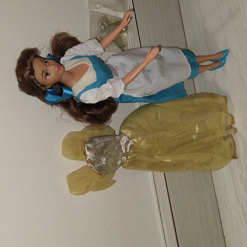 Vintage 1991 Beauty & The Beast Doll Set - Picture 3 of 9